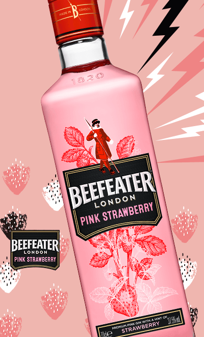 BEEFEATER PINK STRAWBERRY